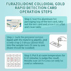 Furazolidone Colloidal Gold RapidDetection Card supplier