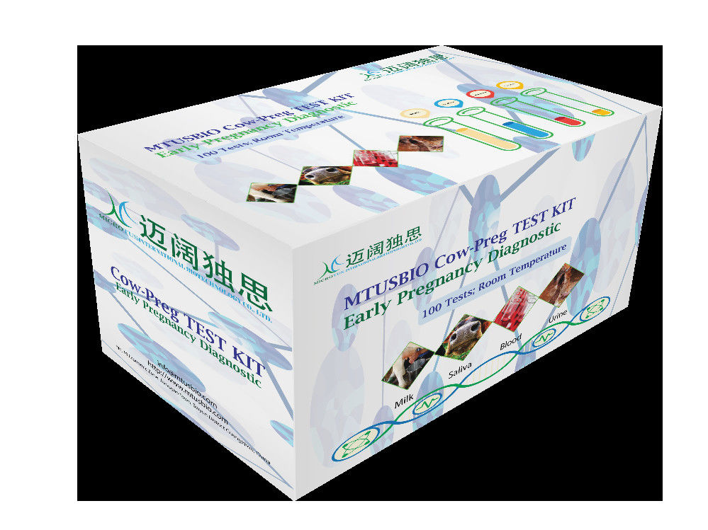 Fast Cattle Pregnancy Test Kit No Pollution MT2015091 For Single Use Only supplier