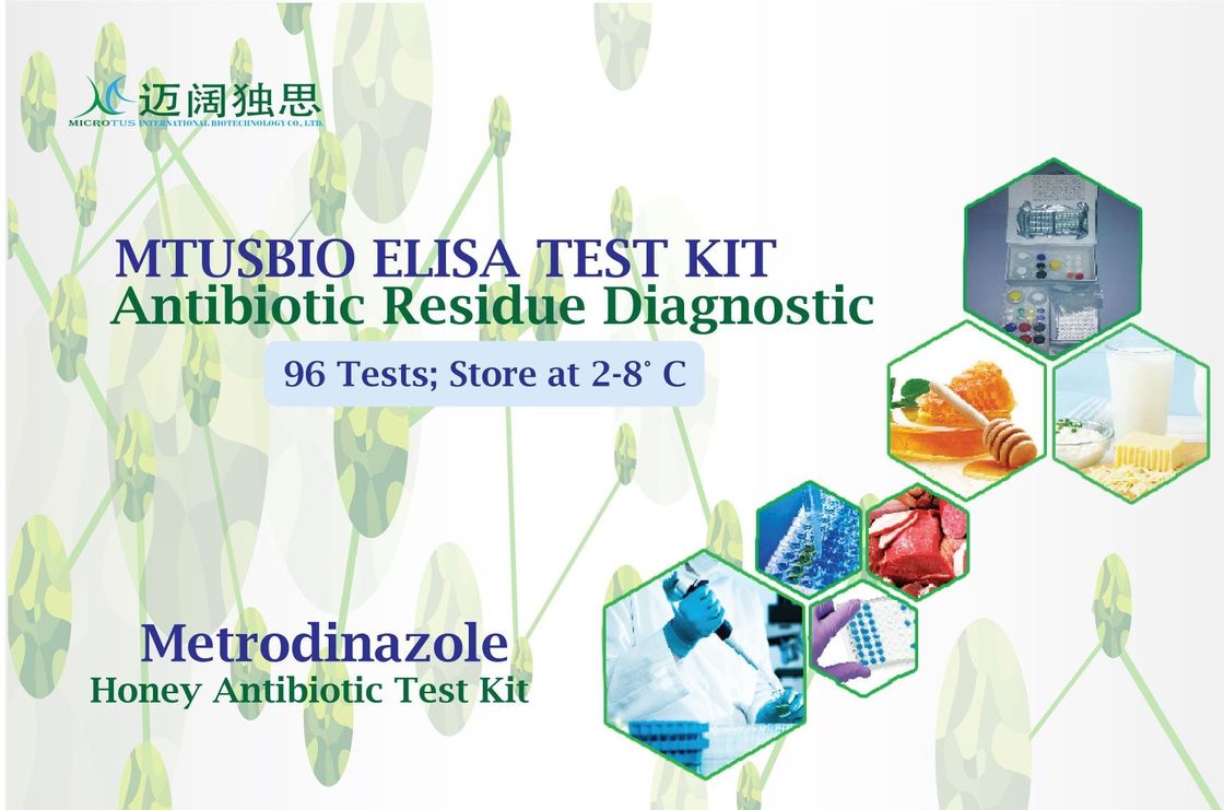 Streptomycin (SM) Elisa Test Kit 1 Ppb Sensitivity 25 ℃ Incubator Temperature supplier