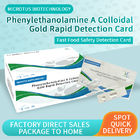 Phenylethanolamine A ColloidalGold Rapid Detection Card supplier