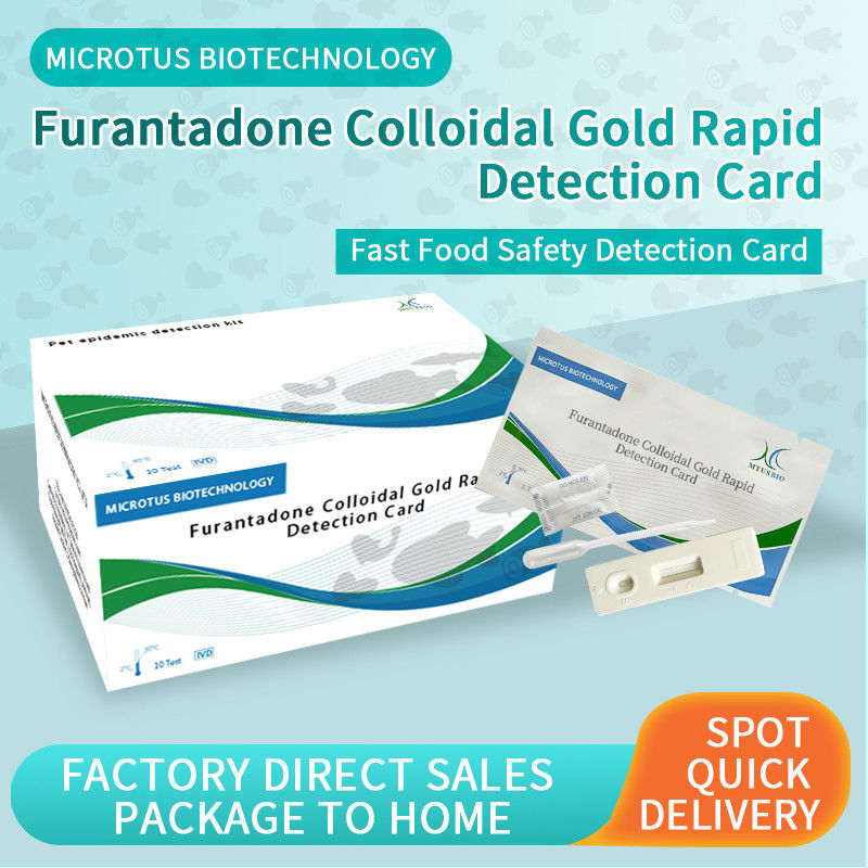 Furantadone Colloidal Gold RapidDetection Card supplier